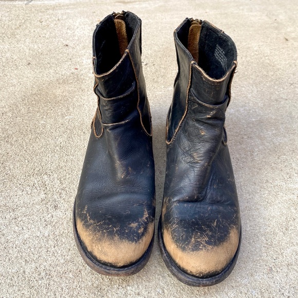 Free People x Matisse Distressed Boots - Picture 3 of 9